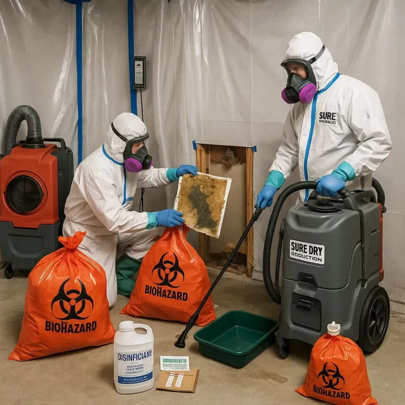 Contaminated Water Handling Protocols process in Neponsit, NY