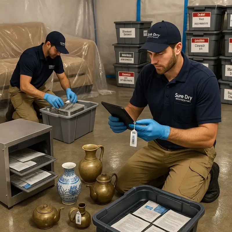 Content Protection and Restoration process in Neponsit, NY