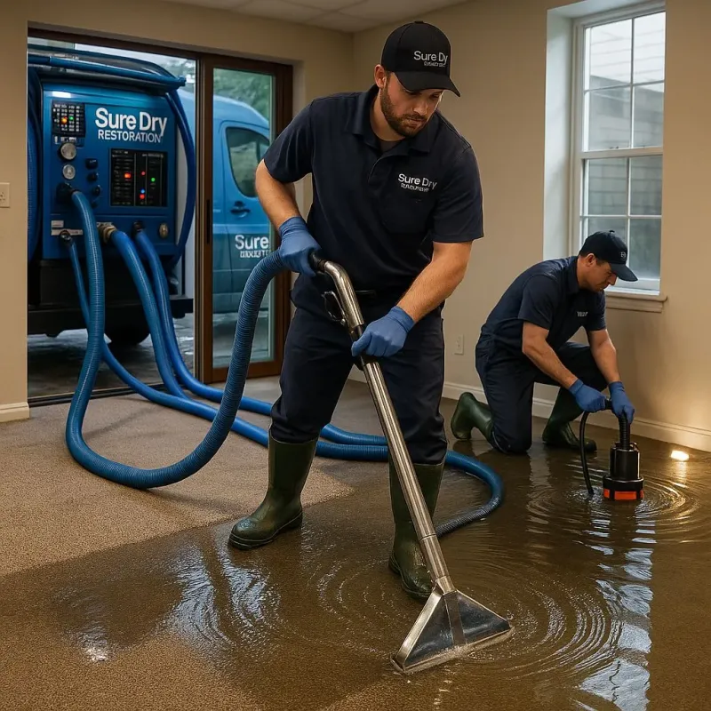 Water Extraction and Removal process in Neponsit, NY